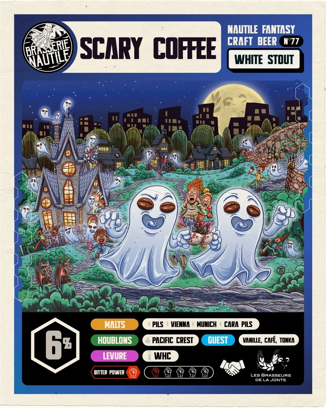 Scary Coffee – White Stout collab La Jonte