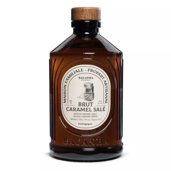 Sirop Bio Caramel Salé Bacanha - 400 ml