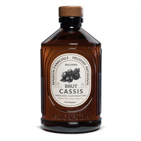 Sirop Bio Cassis Bacanha - 400 ml