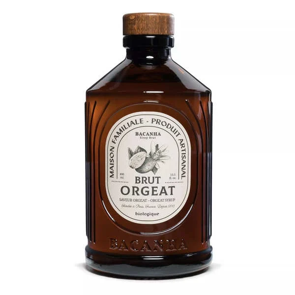 Sirop Bio d'Orgeat Bacanha - 400 ml
