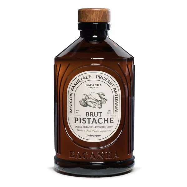 Sirop Bio de Pistache Bacanha - 400 ml