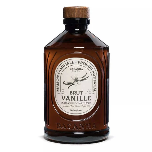 Sirop Bio Vanille Bacanha - 400 ml
