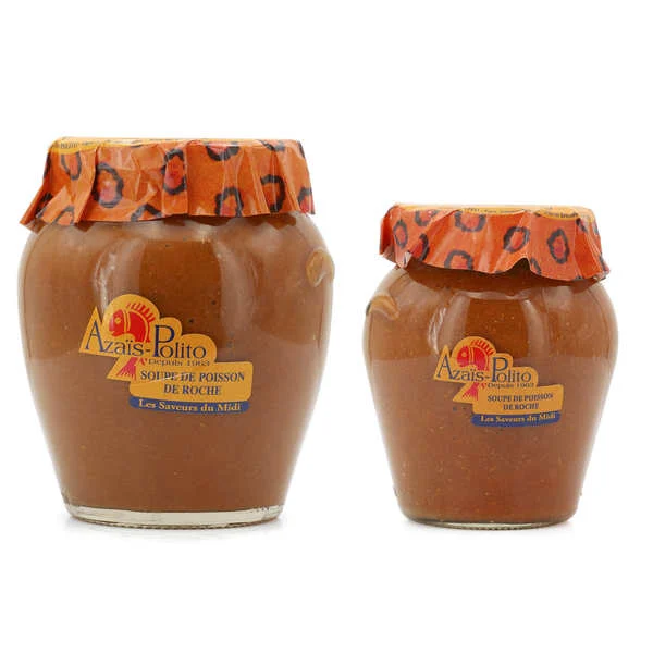 Soupe de poissons de roche