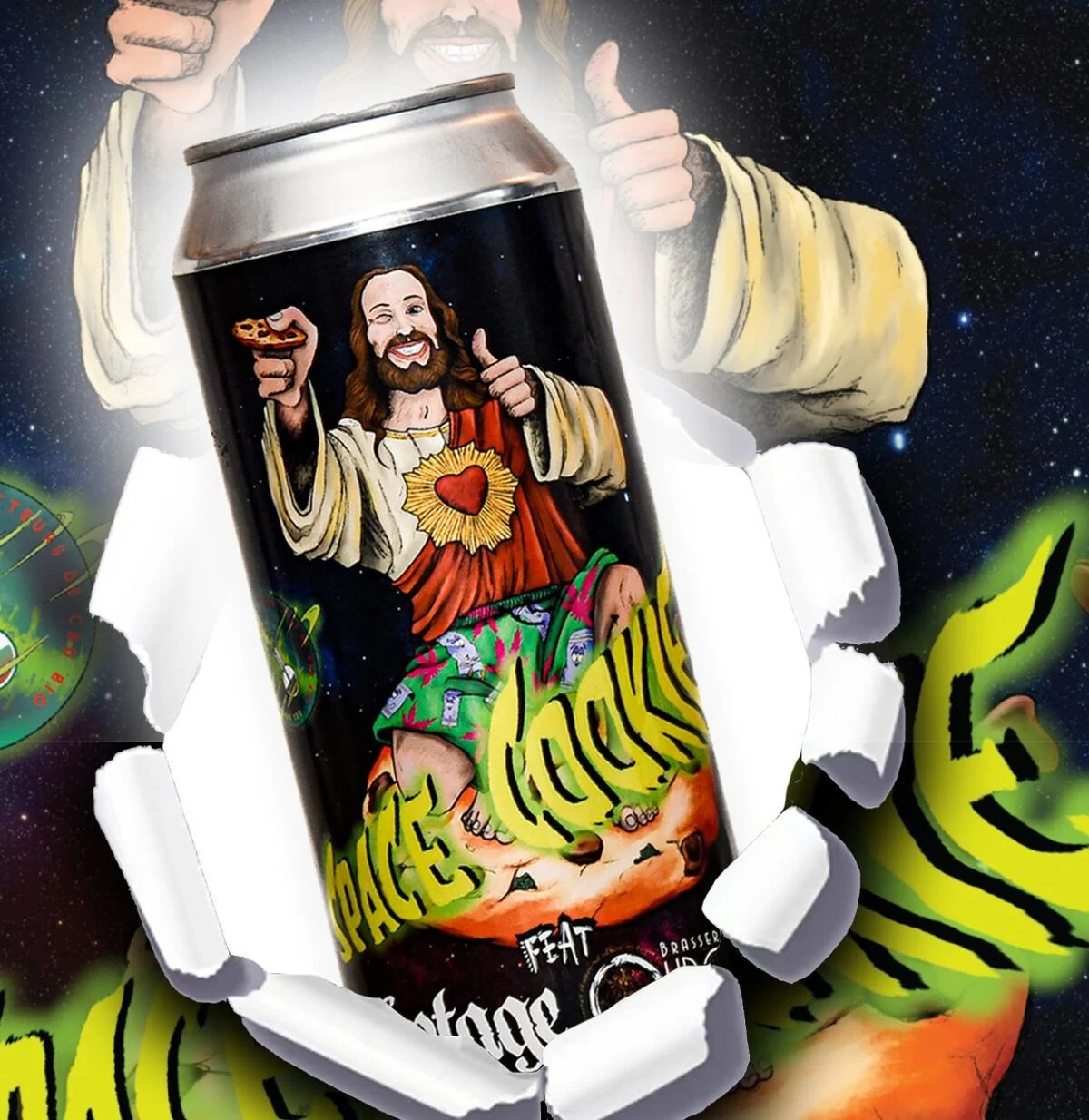 Space Cookie – Brown Ale au CBD – 6,7% – 50cL