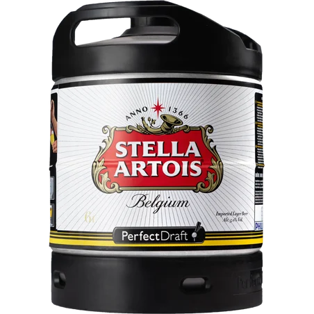 STELLA ARTOIS 5.2° PERFECT DRAFT 6L (hors consigne)