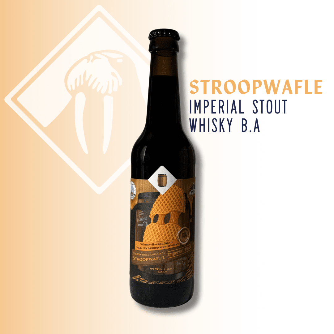Stroopwafel – Impérial Stout Whisky Barrel Aged – 11%