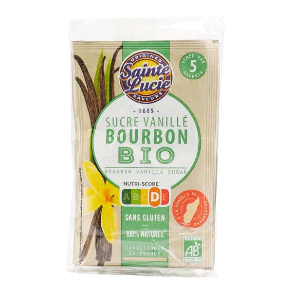 Sucre vanillé Bourbon bio