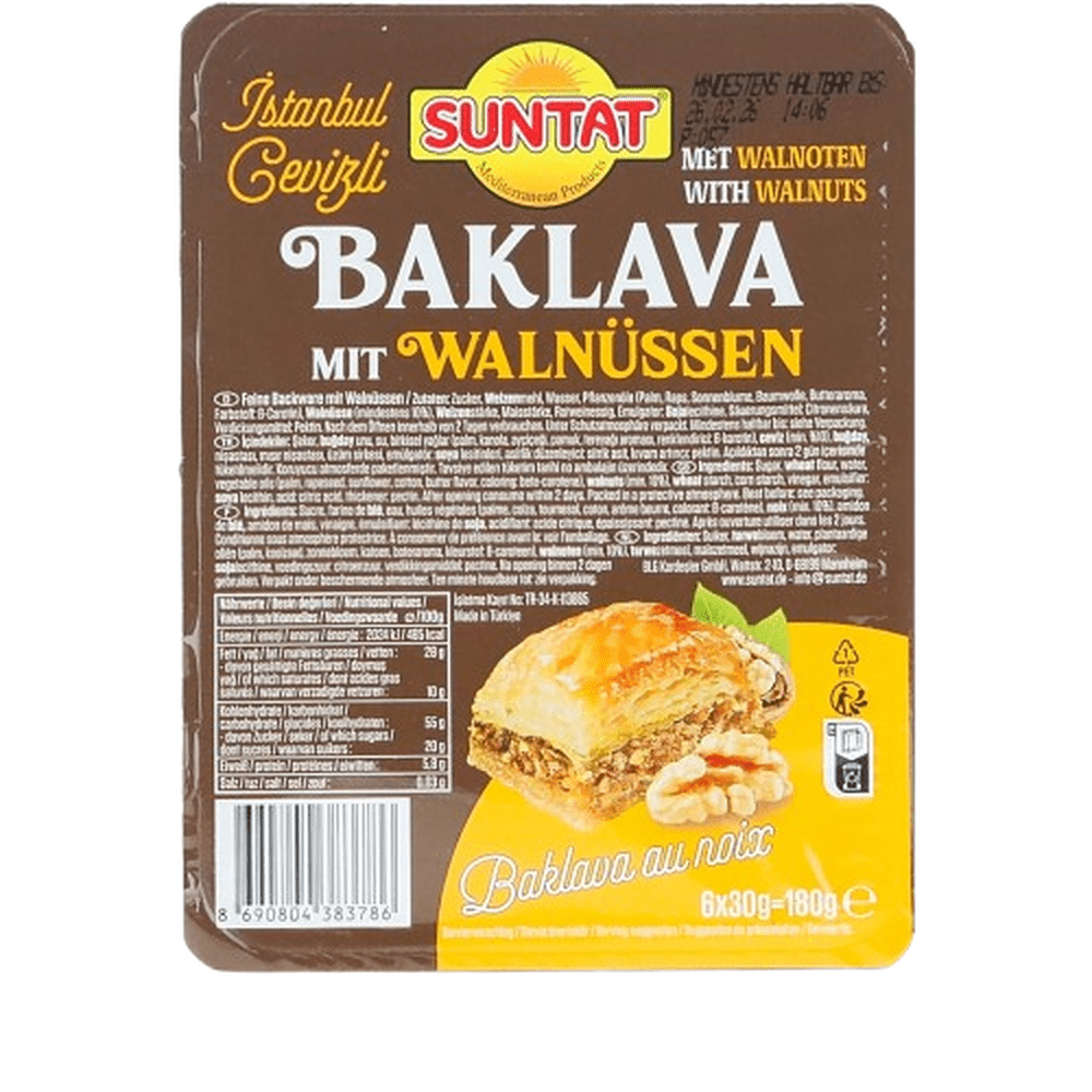 Suntat Baklava With Walnuts Big