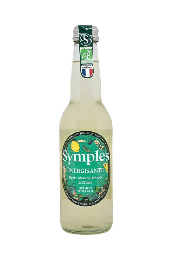 SYMPLES - INFUSION PETILLANTE ENERGISANTE 330ML x12 BIO
