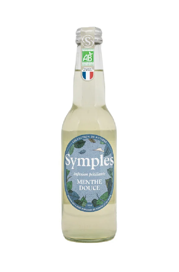 SYMPLES - INFUSION PETILLANTE MENTHE DOUCE 330ML x12 BIO