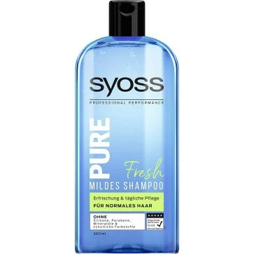Syoss Shampoo Pure Fresh Normal 500 ml