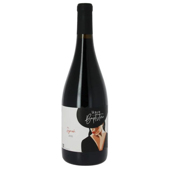 Syrah - Maison Baptistine - IGP Collines Rhodaniennes Rouge 2022
