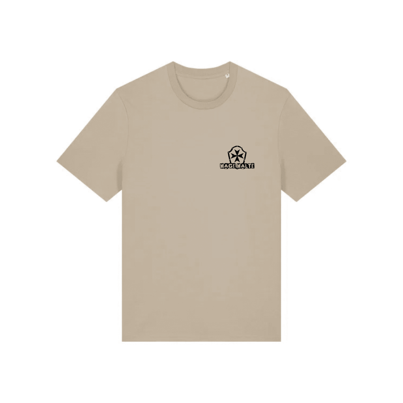 T-shirt Gratitude Gamme Iconics. Manches montées. 100% Coton Bio filé et peigné. 180g/m²