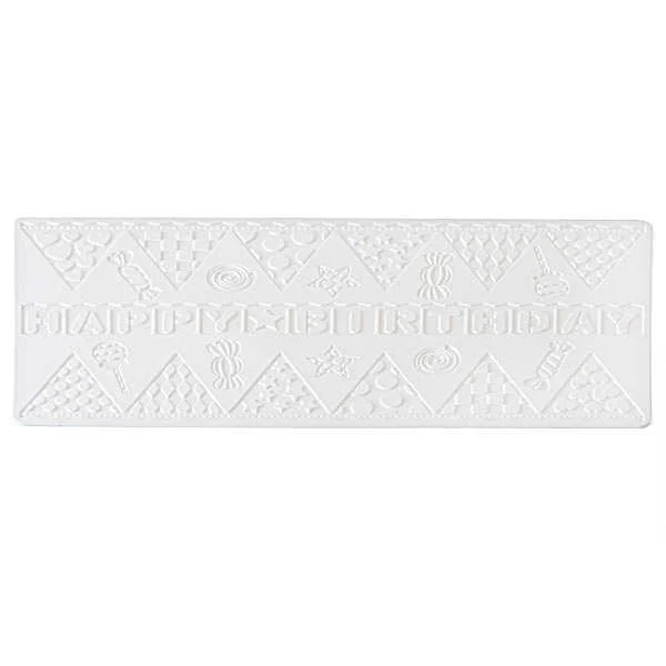 Tapis décoratif pâtisserie "Happy Birthday" - Wonder Cake