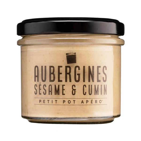 Tartinable apéro Aubergines, sésame et cumin