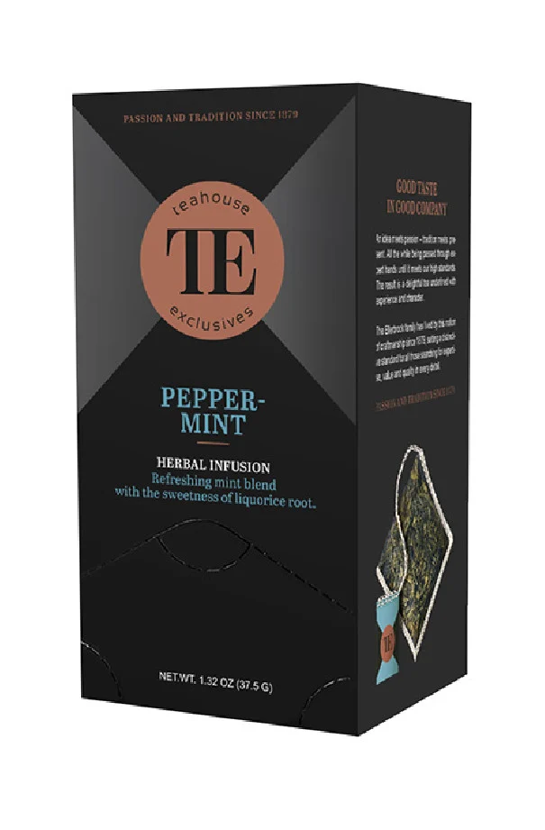 TEAHOUSE LUXURY - INFUSION PEPPERMINT SACHET 3.5G x15