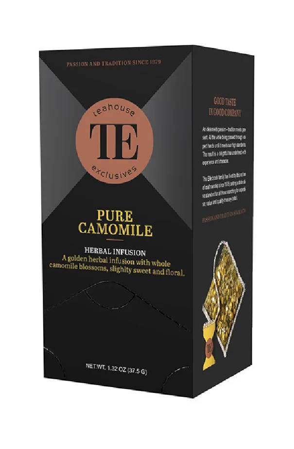TEAHOUSE LUXURY - INFUSION PURE CAMOMILLE SACHET 3.5G x15