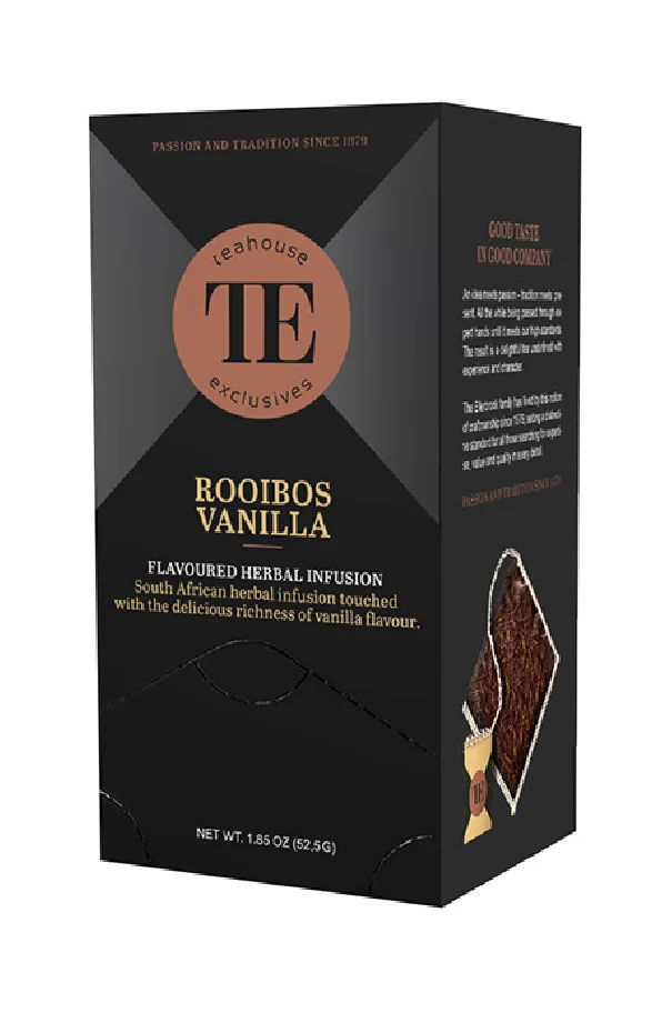 TEAHOUSE LUXURY - THE ROOIBOS VANILLA SACHET 3.5G x15