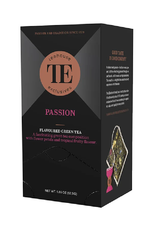 TEAHOUSE LUXURY - THE VERT PASSION SACHET 3.5G x15