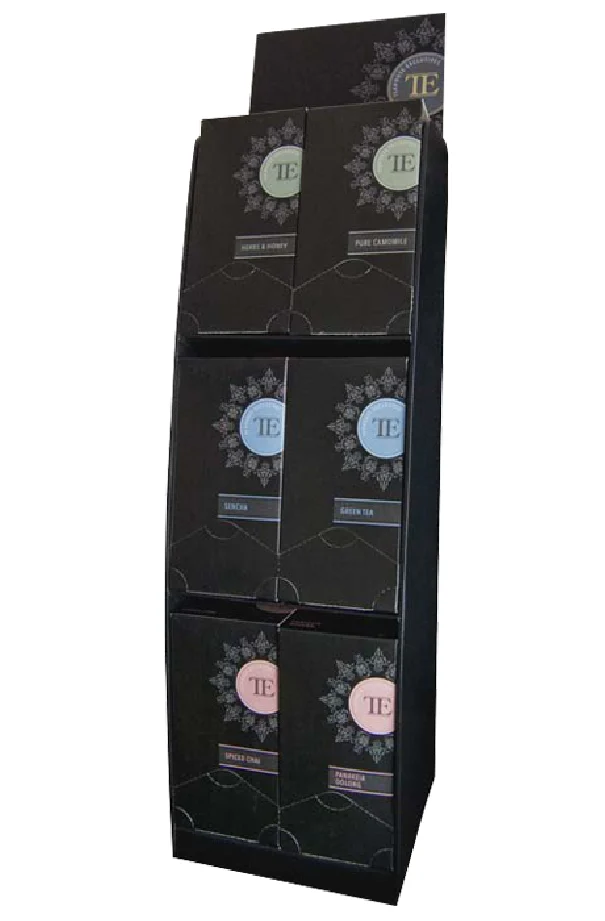 TEAHOUSE - PRESENTOIR HAUT 6 CASES POUR BOITE LUXURY