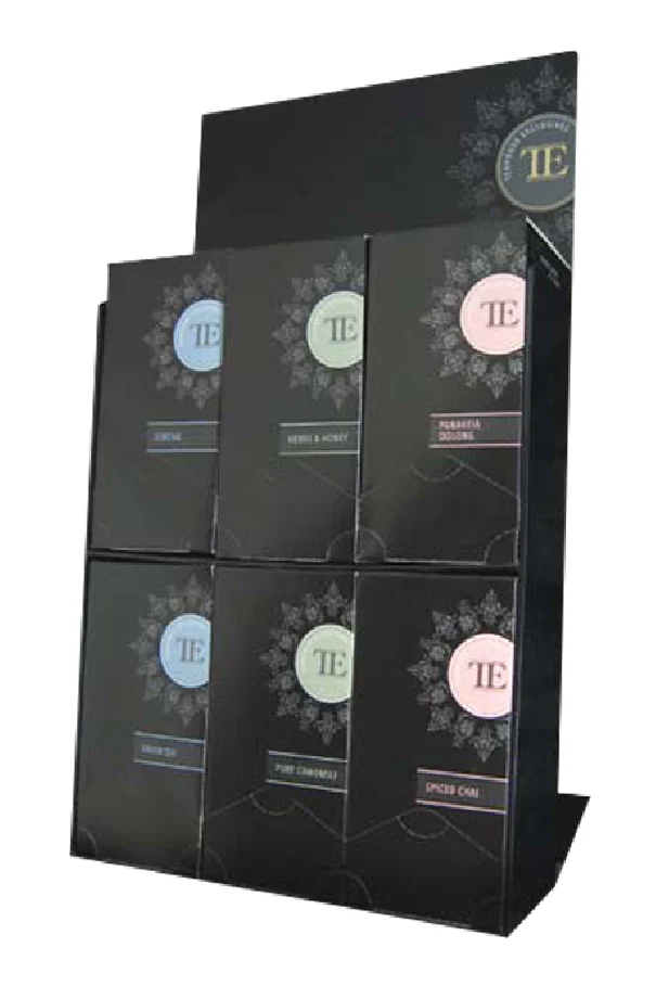 TEAHOUSE - PRESENTOIR LARGE 6 CASES POUR BOITE LUXURY