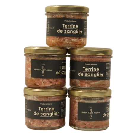 TERRINE DE SANGLIER MAISON ARGAUD 100g