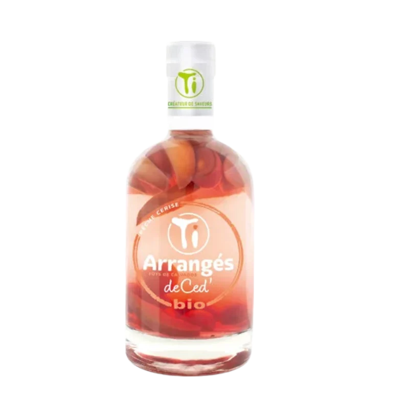 TI CED PECHE CERISE BIO