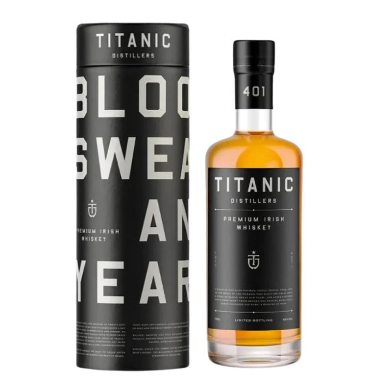 TITANIC DISTILLERS PREMIUM IRISH WHISKEY