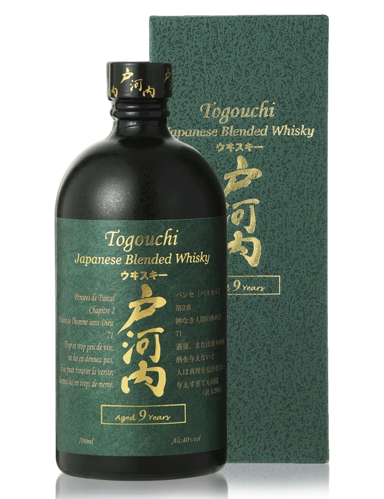 Togouchi 9 ans - Whisky Japonais 40° - Blended - 70 cl