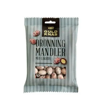 Toms Guldknas Dronningmandler Lakrids 220 g