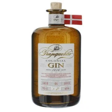Tranquebar Colonial Dry Gin 45% 0.7 L