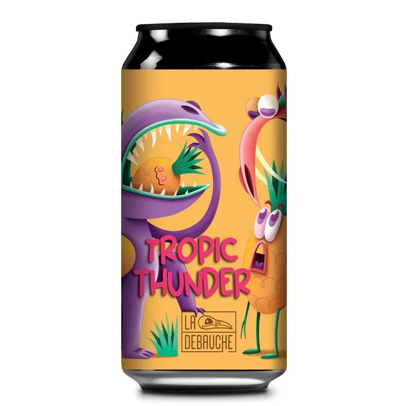 Tropic Thunder Débauche 12x44cl Pastry Sour Pina Colada Style - 7 %