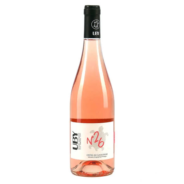 UBY Byo n°26 vin rosé bio de Gascogne