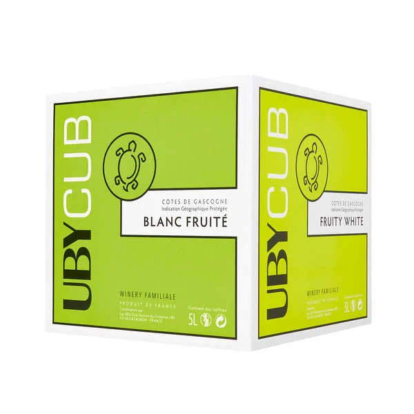 UBY CUB Blanc Sec Bib 5L