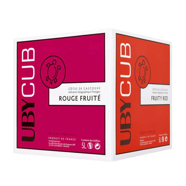UBY CUB Vin de France Rougeen Bib 5L