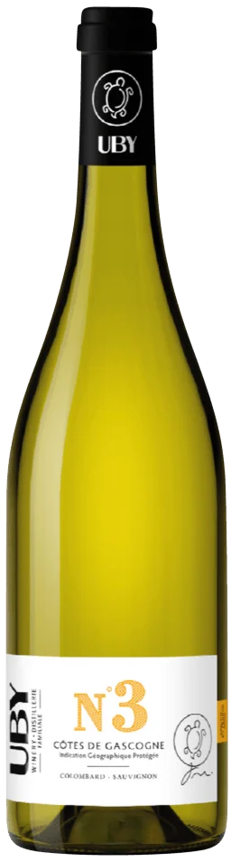Uby N°3 Côtes de Gascogne Colombard Sauvignon Blanc 2024
