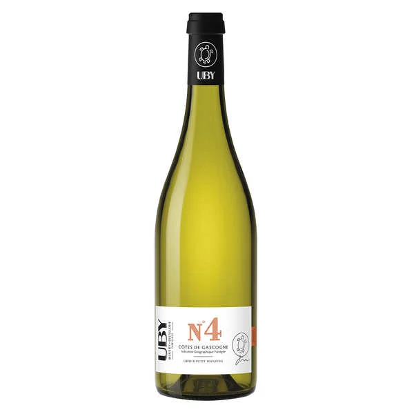 UBY N°4 vin blanc Côtes de Gascogne - Gros & Petit Manseng Doux
