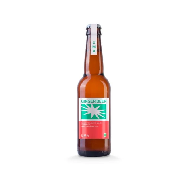 UMA - GINGER BEER BOUTEILLE VERRE 330ML x12 BIO