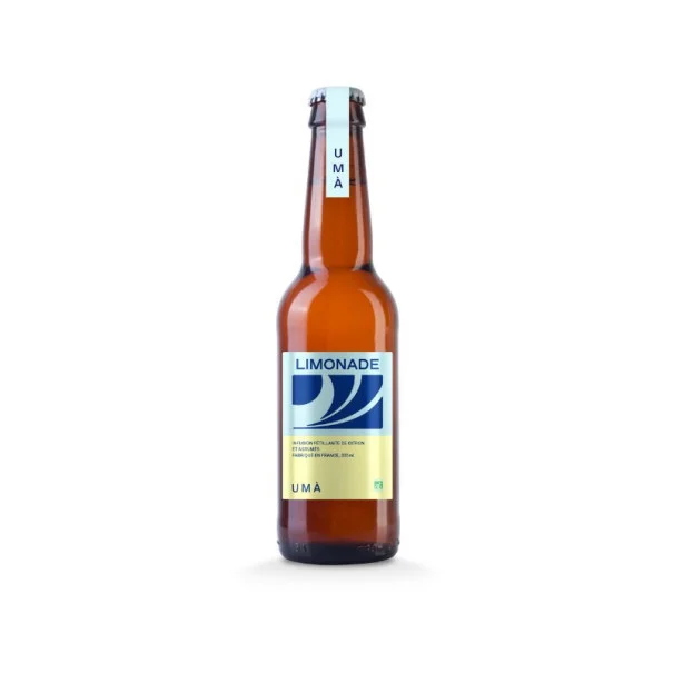 UMA - LIMONADE BOUTEILLE VERRE 330ML x12 BIO