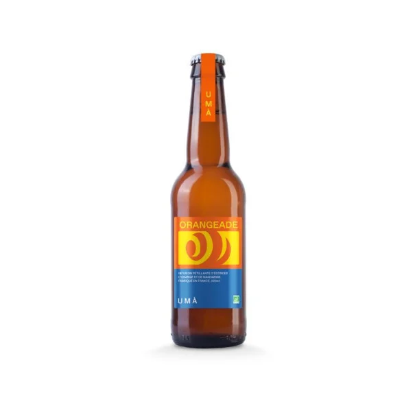 UMA - ORANGEADE BOUTEILLE VERRE 330ML x12 BIO