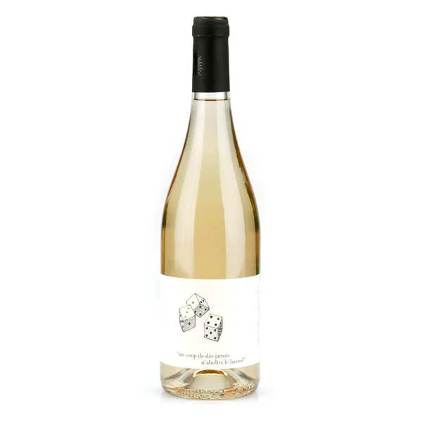 "Un coup de dés ..." vin blanc bio sans soufre ajouté AOP Cotes du Rhônes - Château de Montfrin