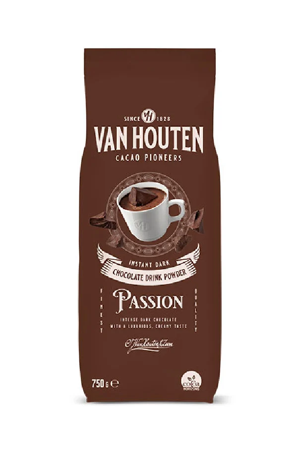 VAN HOUTEN - PASSION CHOCOLAT POUDRE 750G