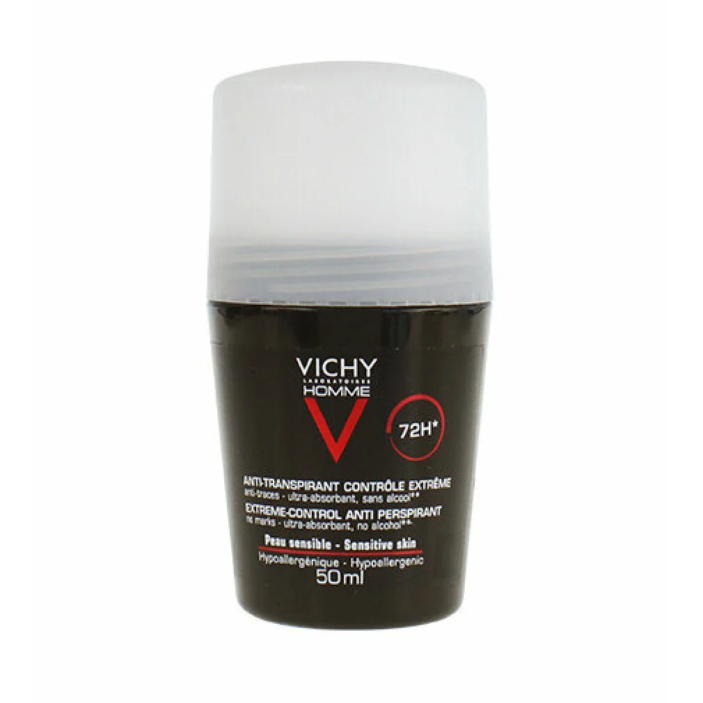 Vichy Homme 72H Sensitive Roll On 50 ml