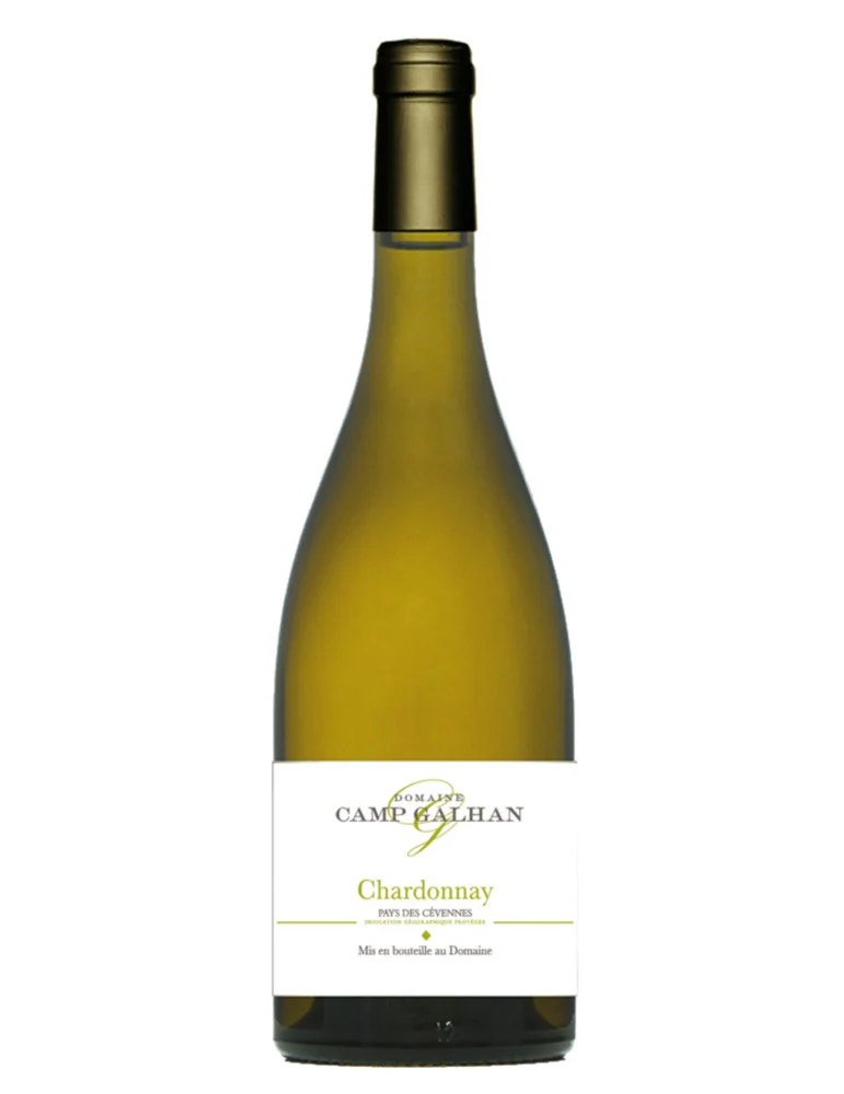 Vin blanc sec Chardonnay - IGP Cévennes - Domaine Camp Galhan - 75 cl