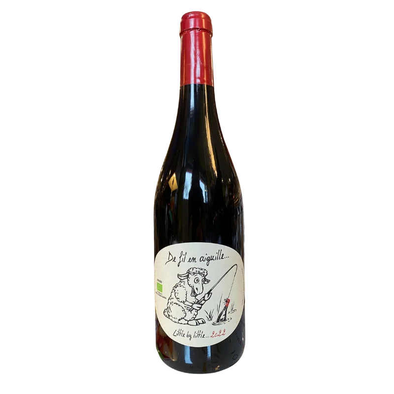 VIN DE FRANCEDE FIL EN AIGUILLEJEFF CARREL ROUGE SANS SULFITES AJOUTÉS & BIO