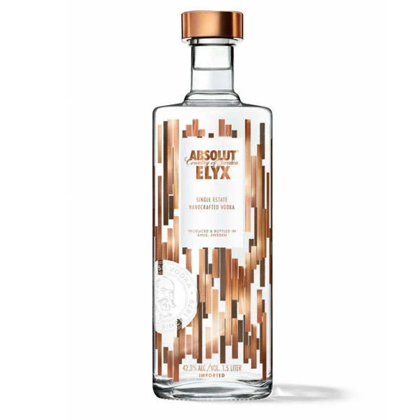 Vodka suédoise Absolut Elyx 42,3%