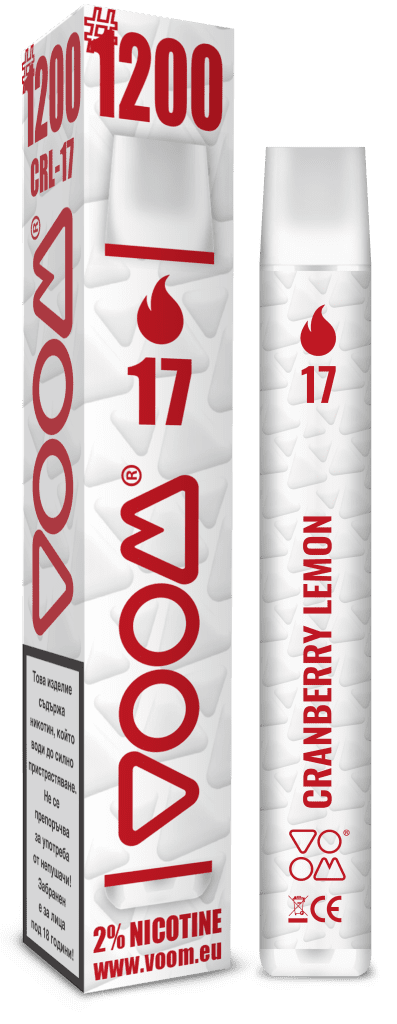 VOOM #1200 17 Cranberry Lemon - 2% nicotine