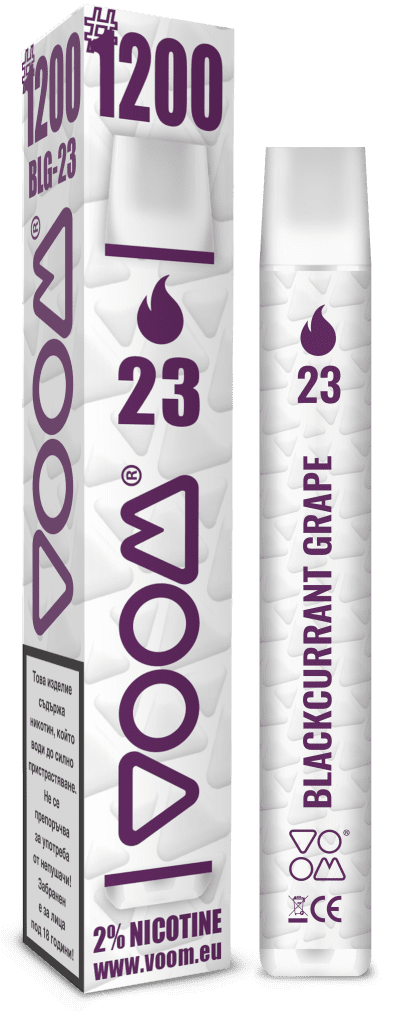 VOOM #1200 23 Blackcurrant Grape - 2% nicotine