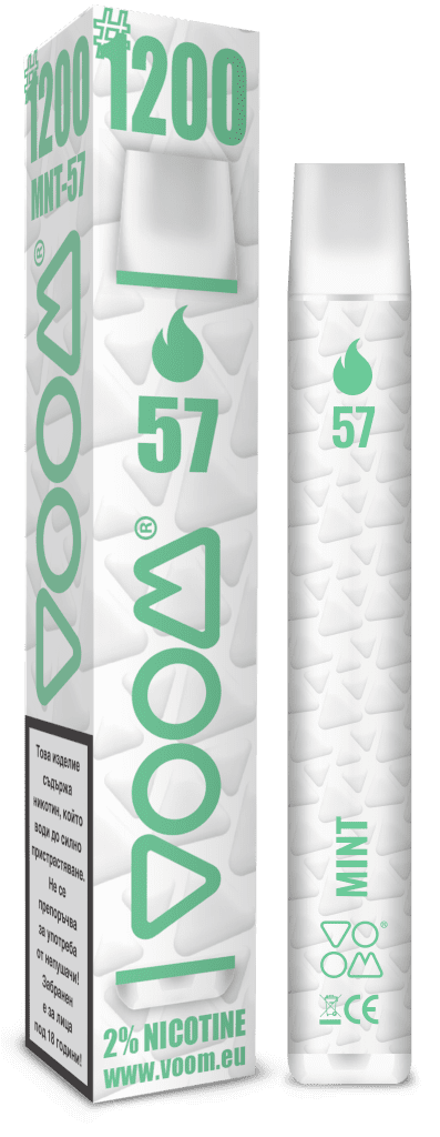 VOOM #1200 57 Fresh Mint - 2% nicotine