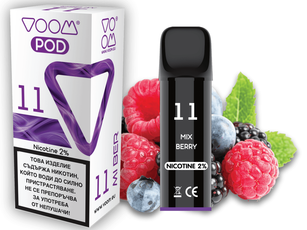 VOOM POD 11 Mix Berry 2 ml - 2% nicotine